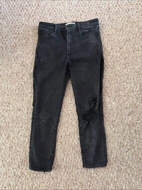 Abercrombie & Fitch Super Skinny Ankle High Rise Jeans